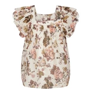 Ulla Johnson Kiki Floral Top